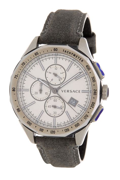 versace men's chronograph glaze watch|Versace watches clearance.